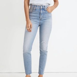 NWOT!  MADEWELL Tall PERFECT VINTAGE JEAN in Coffey Wash: Worn-In Edition 26T